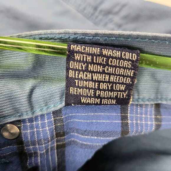 Nat Nast Chino Pants Mens Sz 32 x 32 Blue Casual Preppy Straight Leg - Picture 5 of 6